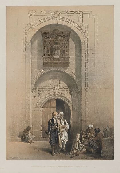 Egypt and Nubia, Volume III: Modern Mansion, showing the Arabesque Architecture of Cairo, 1849