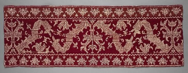 Embroidery, 1800s. Creator: Unknown