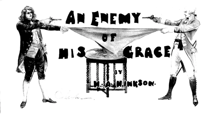 Framed Print : Print of An Enemy of His Grace, 1898 Framed Print : Print of An Enemy of His Grace, 1898