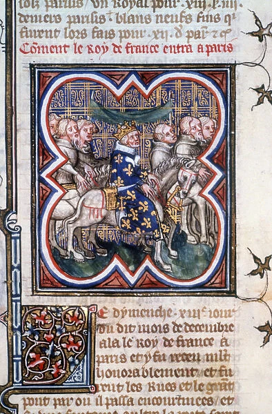 Entry of John II to Paris, July 1360, (1375-1379)
