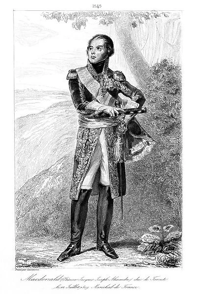 Etienne Jacques-Joseph-Alexandre MacDonald (1765-1840), Duke of Taranto and Marshal of France, 1839. Artist: Francois Pigeot
