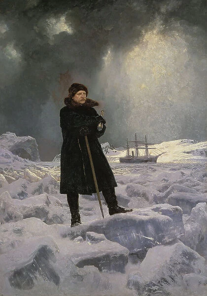The Explorer A.E. Nordenskiöld, 1886. Creator: Georg von Rosen