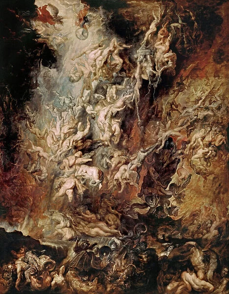 The Fall of the Damned, c. 1620. Creator: Rubens, Pieter Paul (1577-1640)