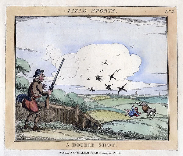Field Sports: A Double Shot, late 18th-early 19th century
