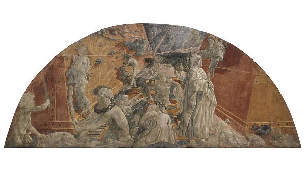 The Flood and Waters Subsiding, c. 1440. Creator: Uccello, Paolo (1397-1475)
