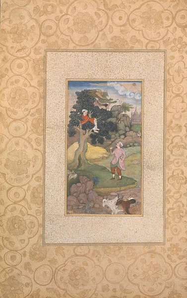 Folio from the Kathasaritsagara, ca. 1590. Creator: Unknown