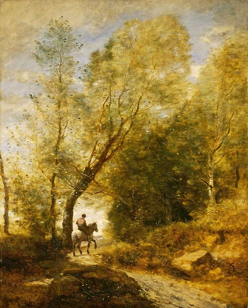The Forest of Coubron, 1872. Creator: Jean-Baptiste-Camille Corot