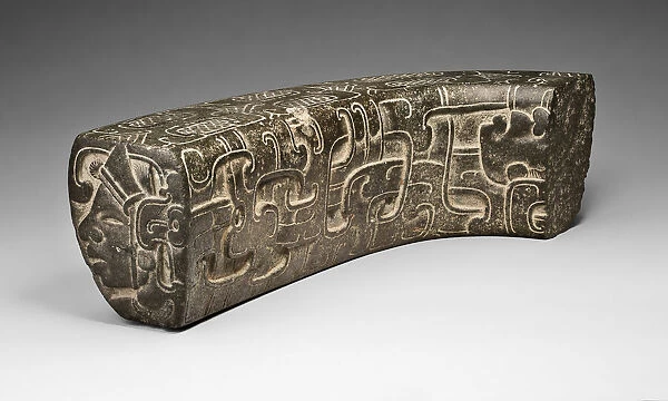 Fragment of a Ceremonial Ballgame Yoke, A. D. 700  /  800. Creator: Unknown