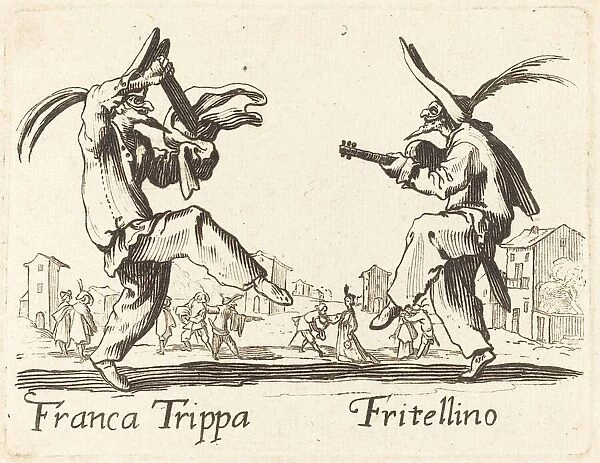 Franca Trippa and Fritellino. Creator: Unknown