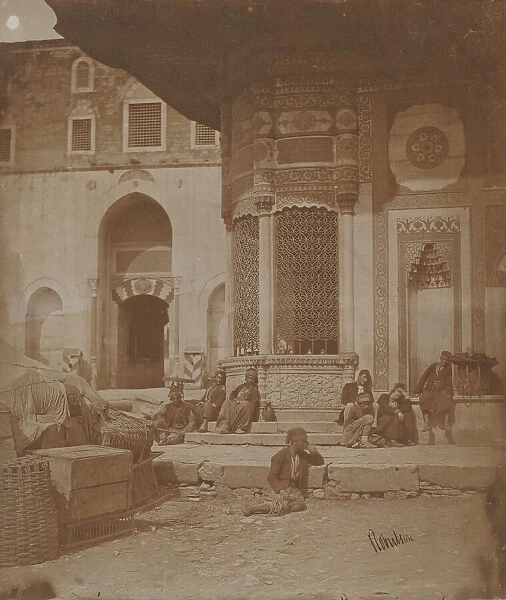 Gate to Imperial Palace and Fountain of Ahmed III, 1857. Creator: James Robertson