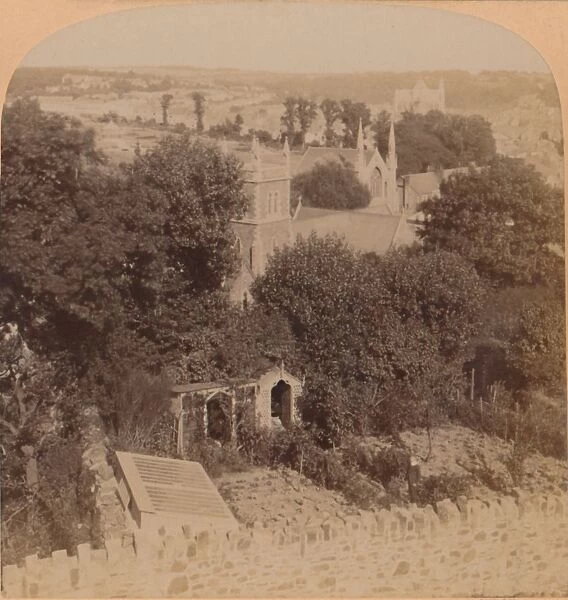 General View of Truro, Cornwall, England, 1900. Creator: Underwood & Underwood