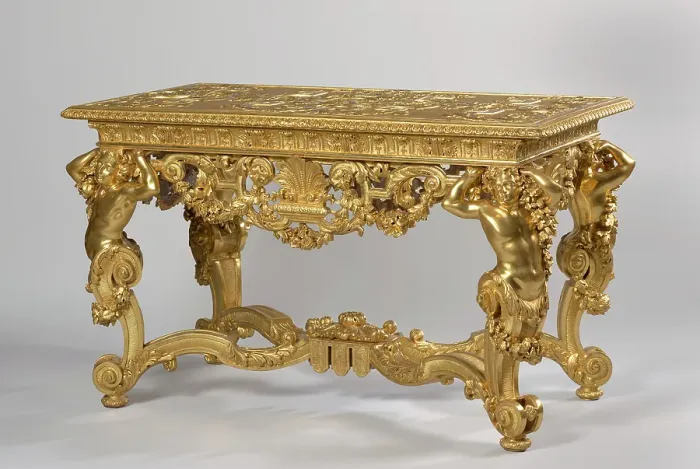 Framed Print : Gilded Table Print Framed Print : Gilded Table Print