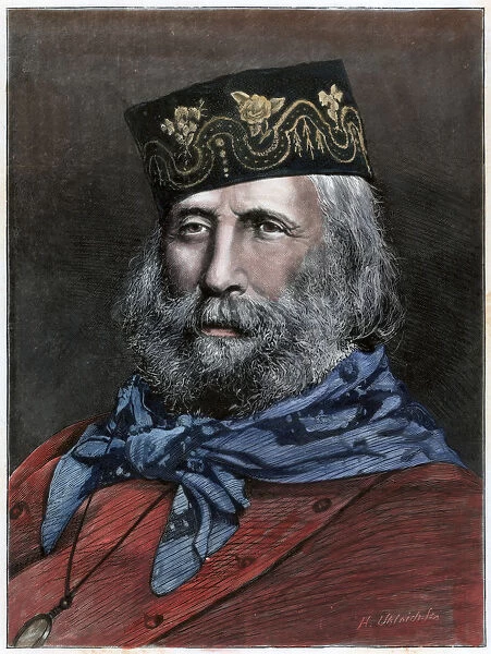 Giuseppe Garibaldi, Italian patriot, 1882