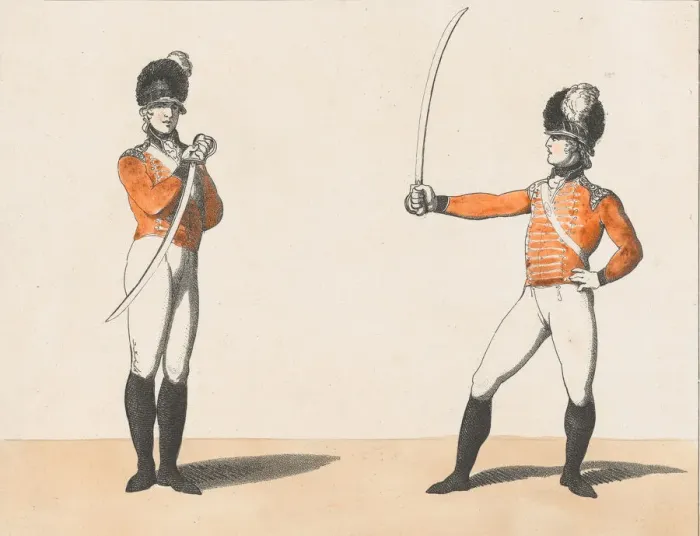 Framed Print : Half Circle Guard, Medium Guard Print, September 1, 1798 Framed Print : Half Circle Guard, Medium Guard Print, September 1, 1798