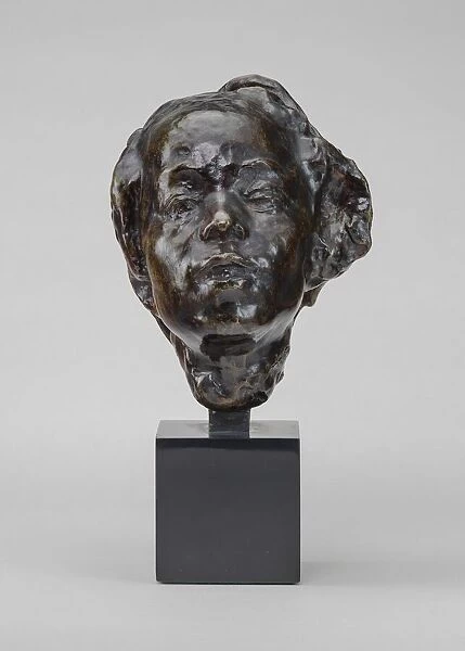 Head of Hanako (Ohta Hisa), model c. 1908, cast 1965. Creator: Auguste Rodin
