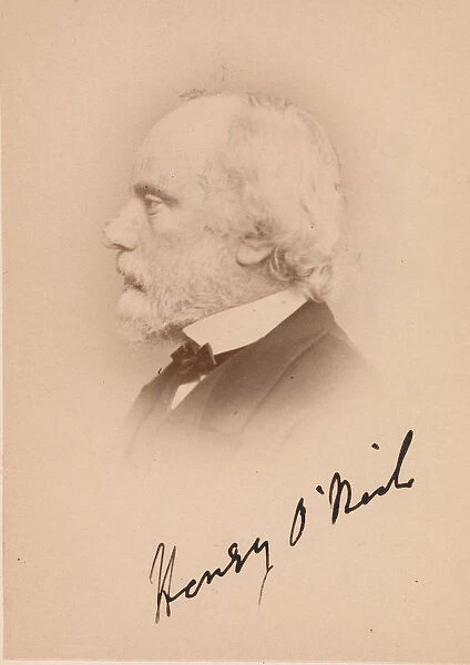 Henry O Neil, 1860s. Creator: John & Charles Watkins