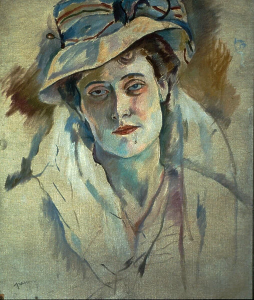 Hermine David, 1907. Creator: Jules Pascin