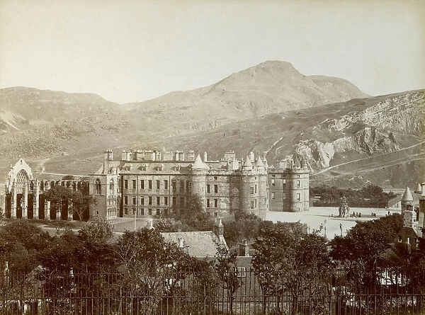Holyrood Palace, Edinburgh, Scotland, 1887