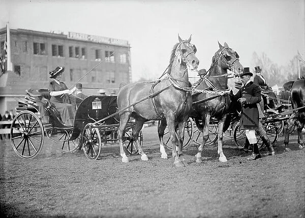 Horse Shows, 1911. Creator: Harris & Ewing. Horse Shows, 1911. Creator: Harris & Ewing