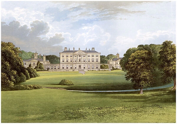 Howick Hall, Northumberland, home of Earl Grey, c1880