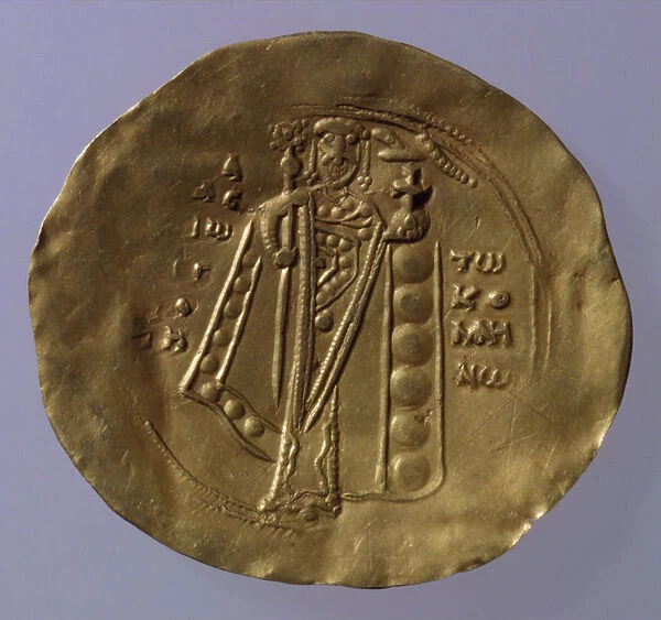 Hyperpyron of Alexios I Komnenos, 1081-1118. Artist: Numismatic, Ancient Coins