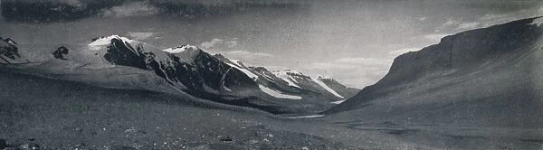 An Ice-Free Outlet Valley, c1911, (1913). Artist: Frank Debenham