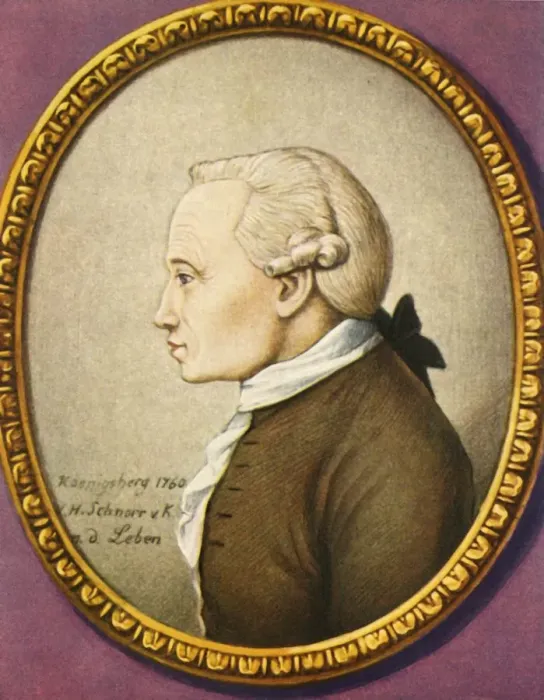 Framed Print : Immanuel Kant Print, 1933 Framed Print : Immanuel Kant Print, 1933