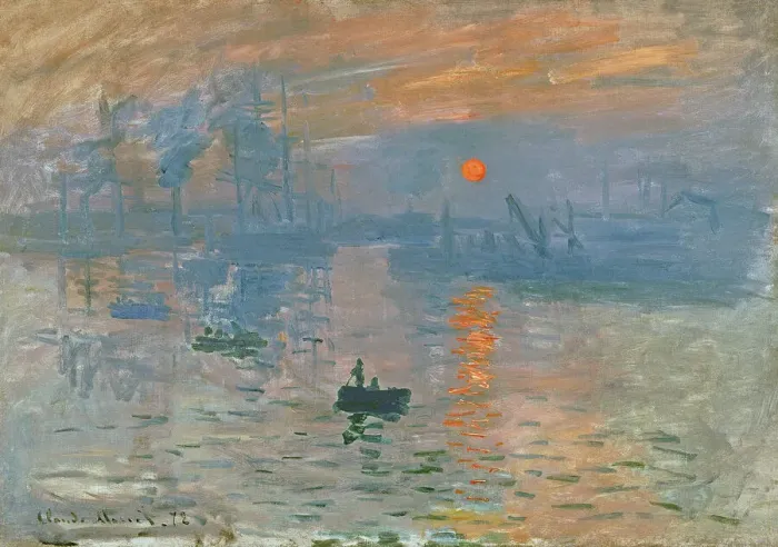 Framed Print : Print of a hazy sunrise over water with a ship in the foreground Framed Print : Print of a hazy sunrise over water with a ship in the foreground