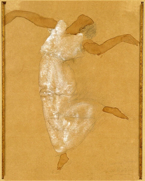 Isadora Duncan, early 20th century. Artist: Auguste Rodin