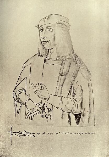 James IV, King of Scotland, (1909). Artist: Jacques Leboucq