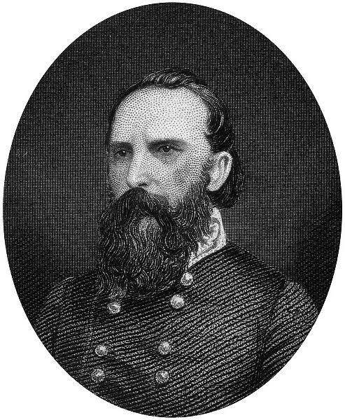 James Longstreet, Confederate general, 1862-1867. Artist: J Rogers