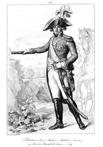 Jean Mathieu Philibert Serurier (1742-1819), Marshal of France, 1839. Artist: A Migneret