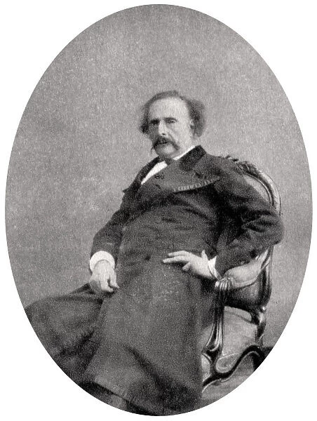 Jules Amedee Barbey d Aurevilly, French novelist and short story writer, 1889