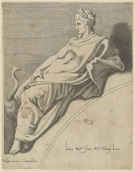 Juno (from The Muses and the Three Great Goddesses), 1540-56. 1540-56. Creator: Anon