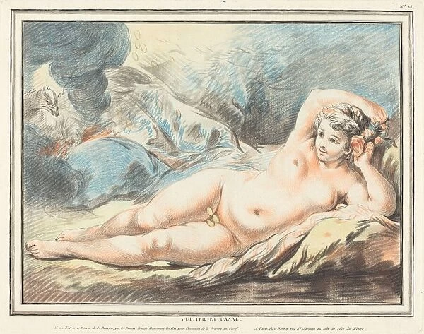 Jupiter and Danae, 1774. Creator: Louis Marin Bonnet