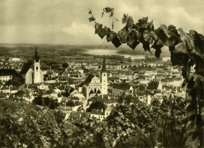 Framed Print : Krems, Lower Austria Print, c1935 Framed Print : Krems, Lower Austria Print, c1935