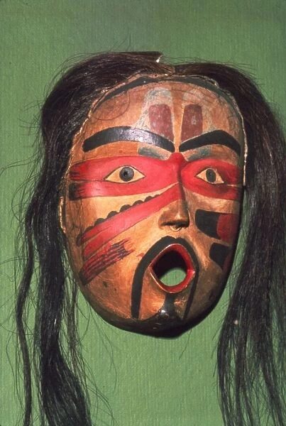 Kwakiutl Face-Mask, Pacific Northwest Coast Indian