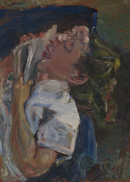 La liseuse endormie. Madeleine Castaing, ca 1937