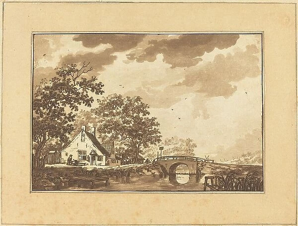 Landscape, published 1782. Creator: Regina Schönecker