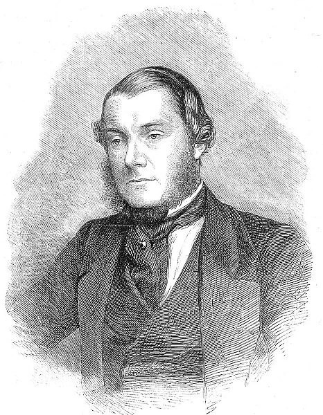 The late Mr. John Nesbit, Professor of Chemistry and Principal of Kennington Agricultural... 1862. Creator: Unknown