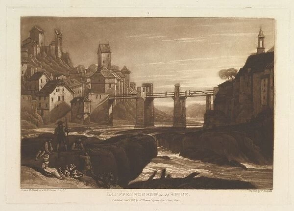 Lauffenbourgh on the Rhine (Liber Studiorum, part VI, plate 31), January 1, 1811