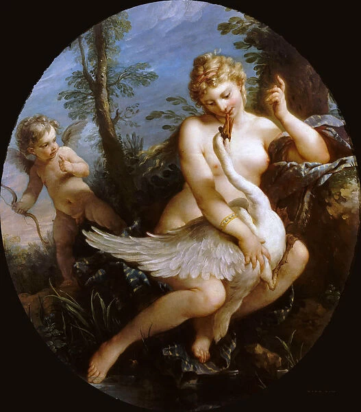 Leda and the Swan, 1735