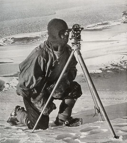 Lieut. E. R. G. R. Evans Surveying With The Four-Inch Theodolite, October 1911, (1913)