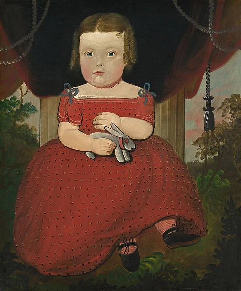 Little Miss Fairfield, 1850. Creator: William Matthew Prior