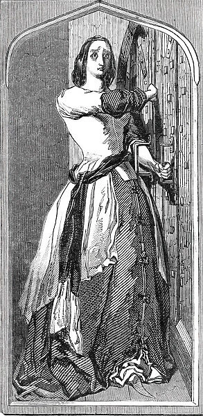 Loyalty: Catherine Douglas barring the door, at Scone, 1844. Creator: Unknown