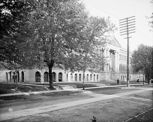 Manual training school, Saginaw, Mich. between 1900 and 1910. Creator: Unknown