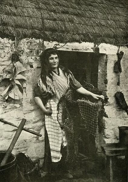 Manx Fishermans Daughter, 1901. Creator: Unknown