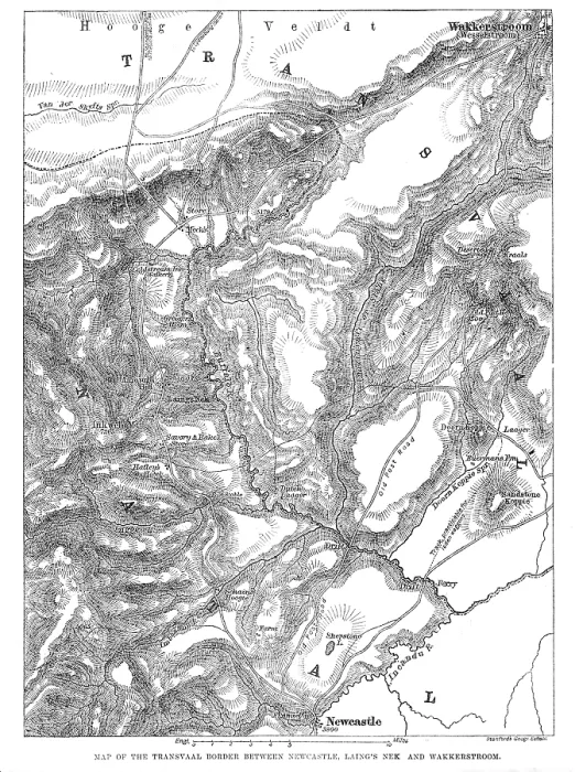 Framed Print : Print of the Transvaal border map, 1881 Framed Print : Print of the Transvaal border map, 1881