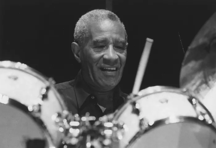 Framed Print : Max Roach Print, 1996 London Concert Framed Print : Max Roach Print, 1996 London Concert