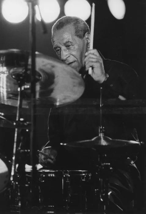 Framed Print : Max Roach Print, 1996 Photograph Framed Print : Max Roach Print, 1996 Photograph